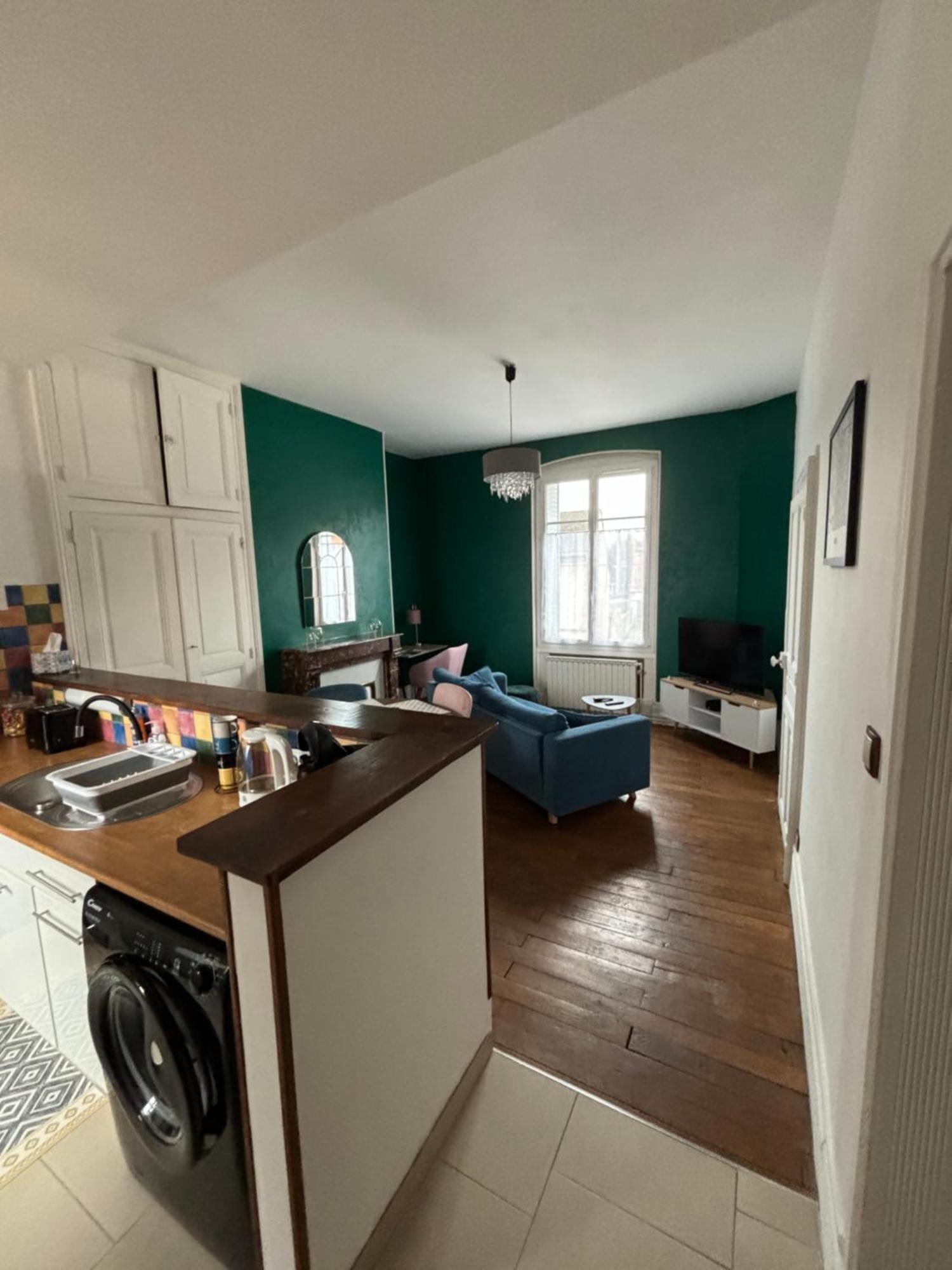 T3 Moulins Avec Garage Proche Gare Apartment Exterior photo